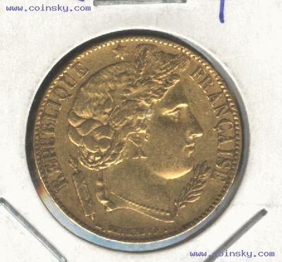 法蘭西第二共和國金幣
