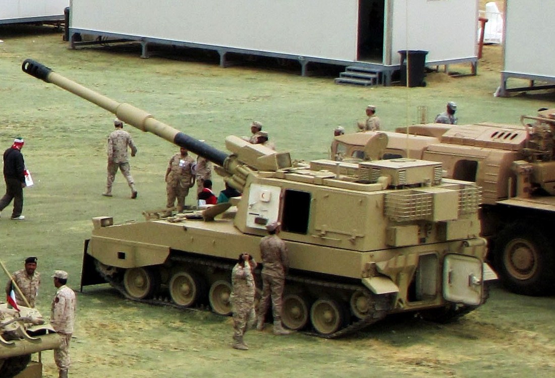 科威特裝備的PLZ-45自行火炮