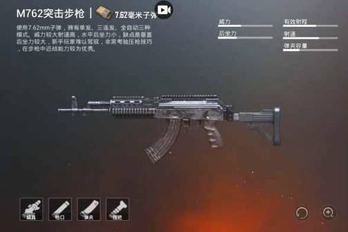 M762(現實生活中以及吃雞遊戲中的一款自動步槍) M762(現實生活中以及吃雞遊戲中的一款自動步槍)