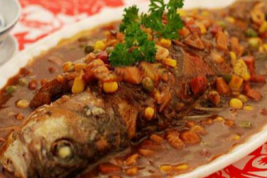 八寶鱸魚 八寶鱸魚