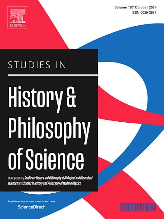 Studies in History and Philosophy of Science Studies in History and Philosophy of Science