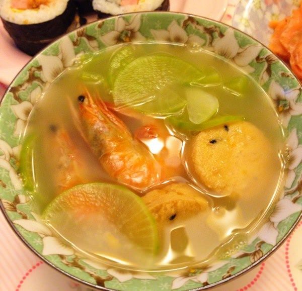 蝦乾青蘿蔔湯 蝦乾青蘿蔔湯