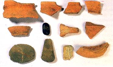 大馬Ⅱ（東河南Ⅱ）遺址出土的陶器和石器