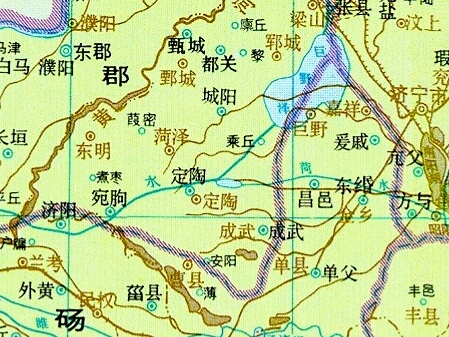 秦代地圖