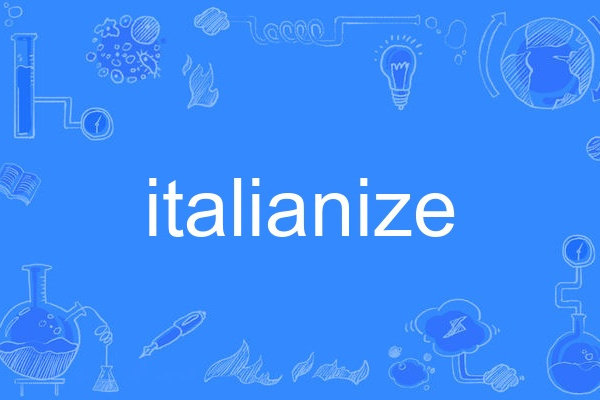 italianize italianize