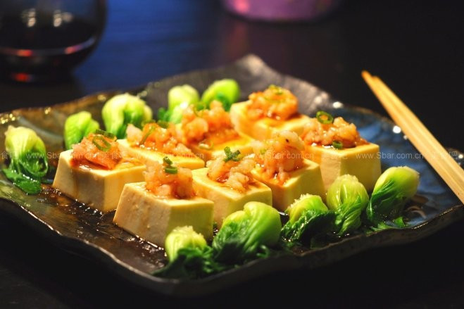 豆腐釀蝦仁