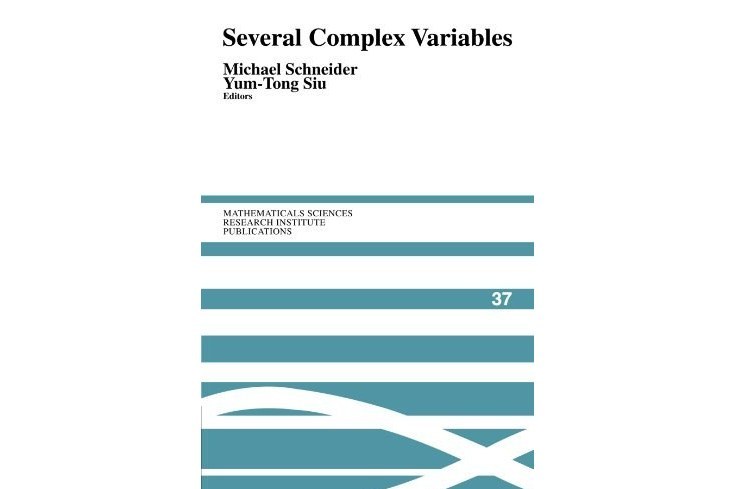 Several Complex Variables Several Complex Variables