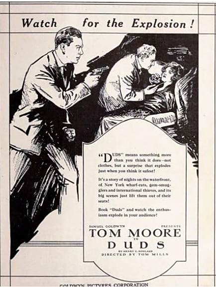 Duds(美國1920年Thomas R. Mills執導的電影) Duds(美國1920年Thomas R. Mills執導的電影)