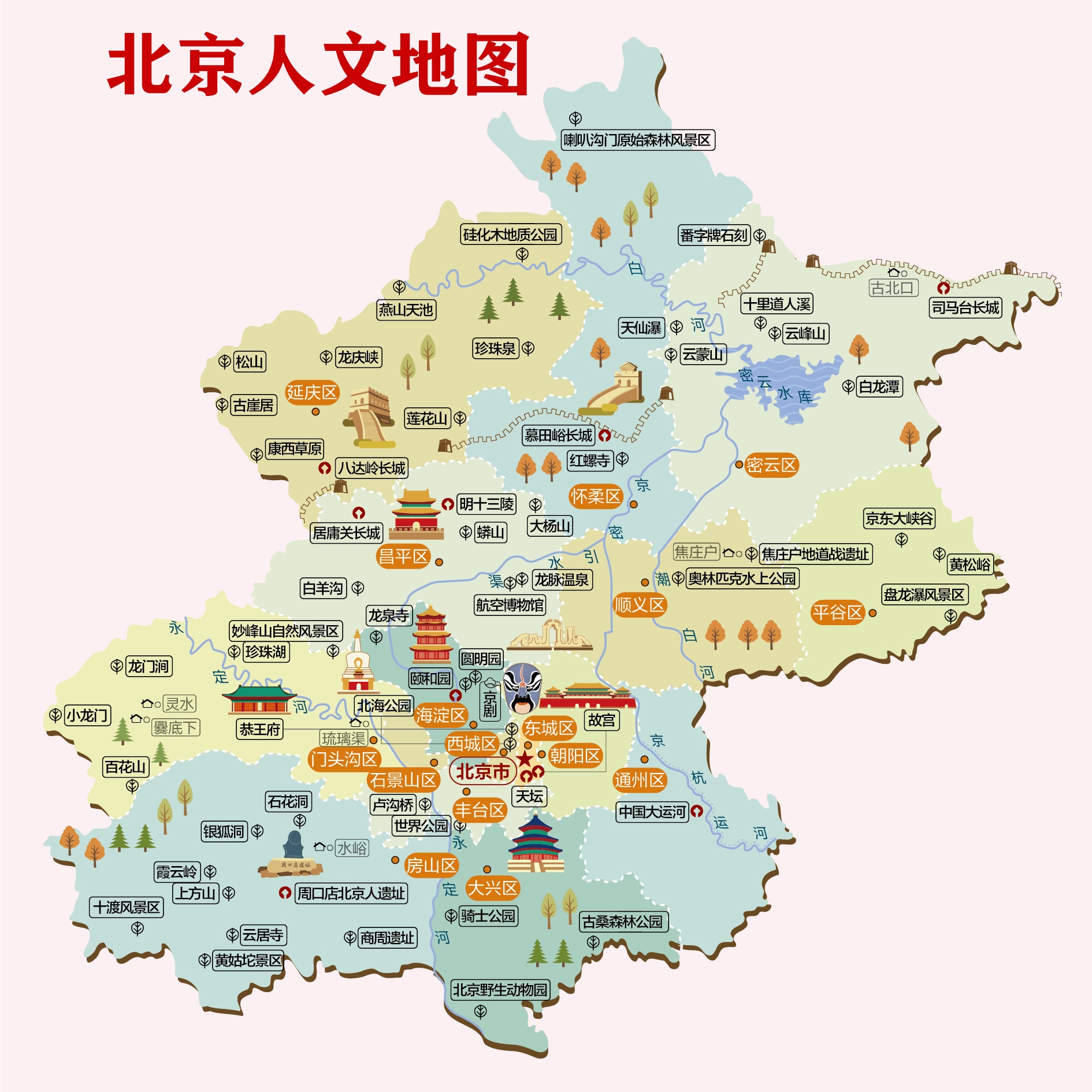 北京人文地圖