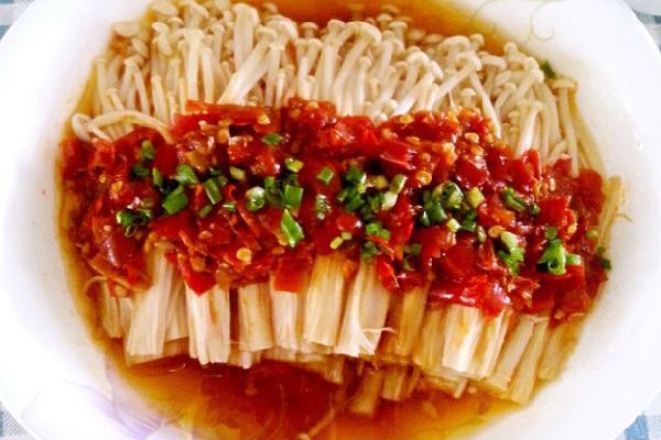 酸辣金針菇 酸辣金針菇