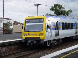 澳大利亞墨爾本的通勤列車