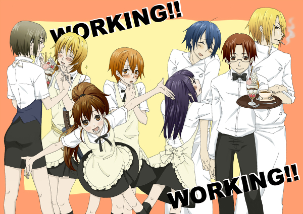 Working!!迷糊餐廳(高津雁野創作的網路漫畫（貓組）)