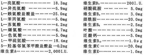 複方胺基酸膠囊(8-11)