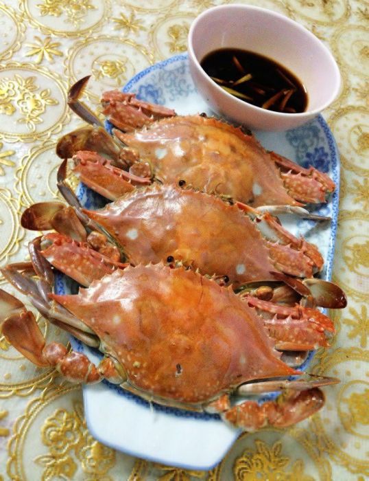 清蒸白蟹 清蒸白蟹