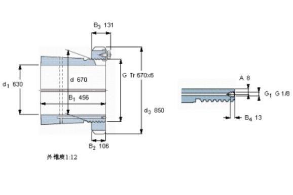 SKF OH31/670H軸承 SKF OH31/670H軸承