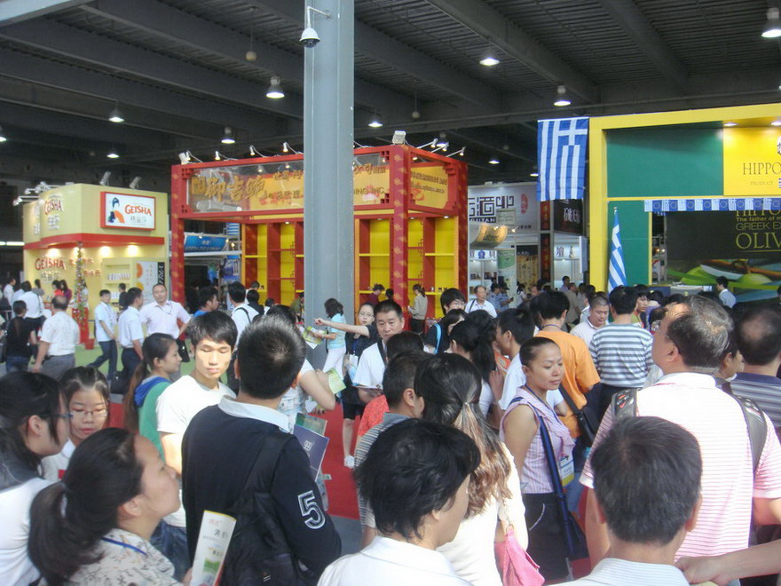 藝帆廣州國際食品博覽會現場