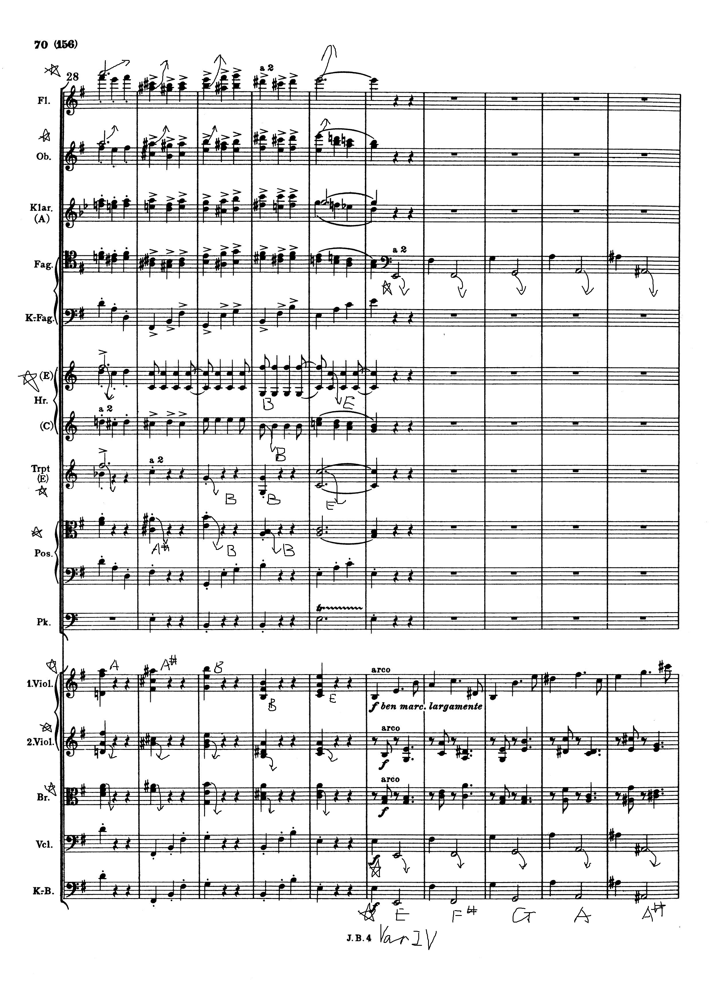 勃拉姆斯第四交響曲