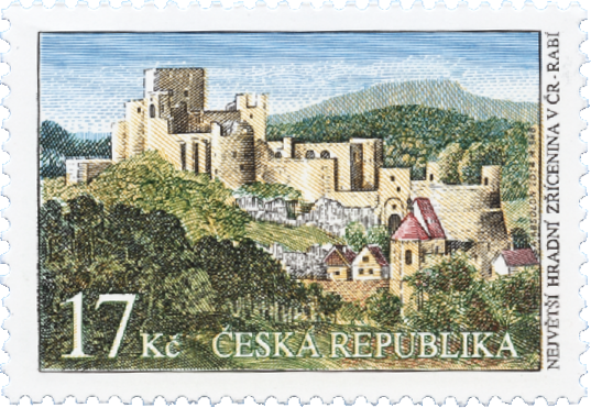 捷克美景系列：捷克最大的城堡廢墟——拉比城堡
