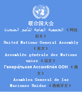 聯合國大會六種官方語言翻譯