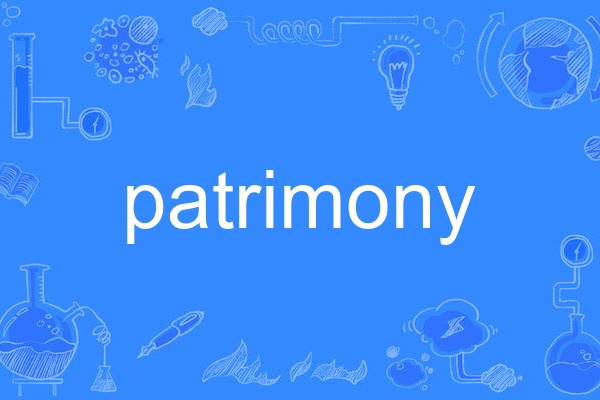 patrimony patrimony