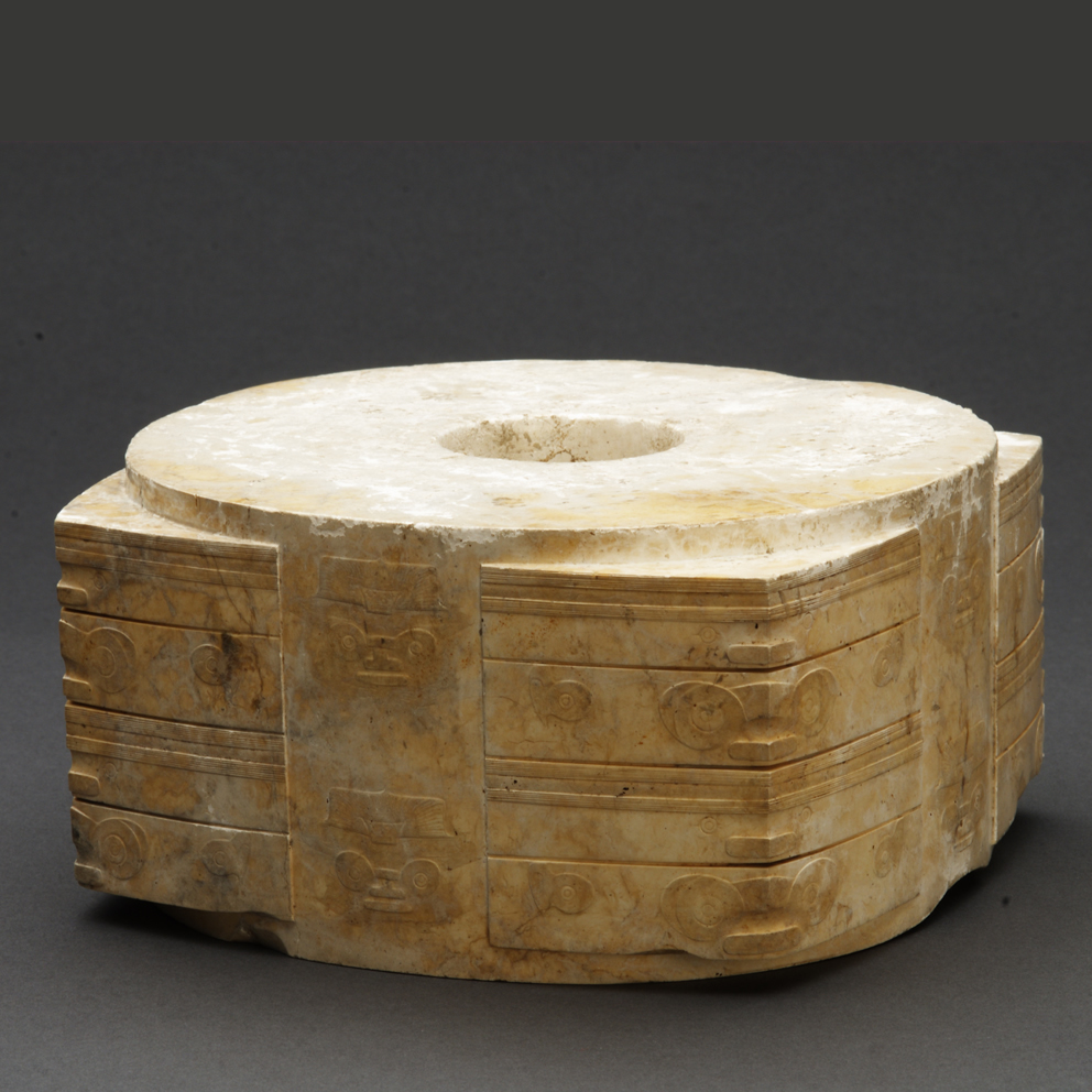 新石器時代良渚文化玉琮