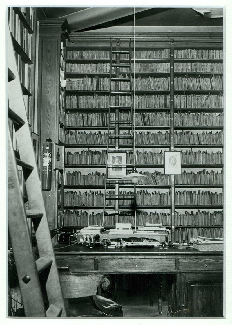布魯塞爾音樂學院圖書館 1960年