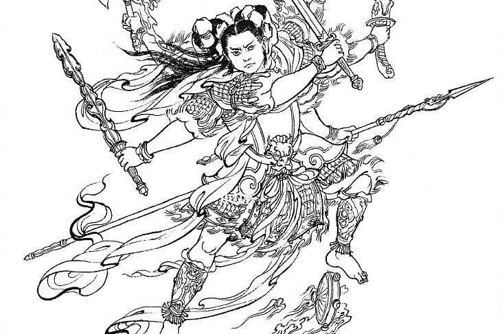 李哪吒(明代神魔小說《西遊記》中的人物) 李哪吒(明代神魔小說《西遊記》中的人物)