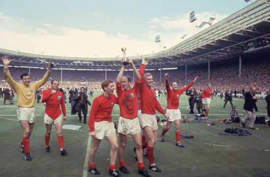 1966年，英格蘭首奪世界盃冠軍