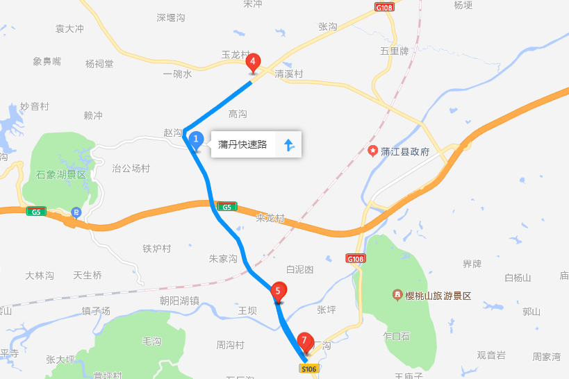 蒲丹快速路 蒲丹快速路