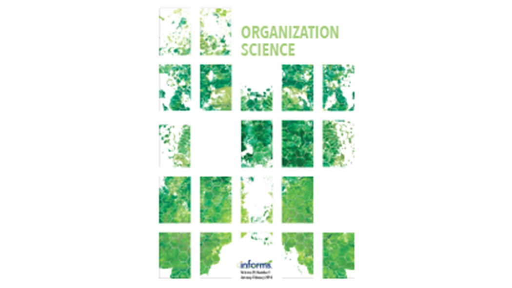 Organization Science Organization Science