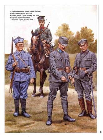 奧匈帝國軍隊中的波蘭和烏克蘭民族的軍人