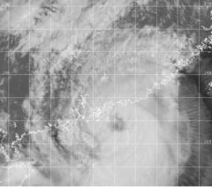 颱風森木雲圖