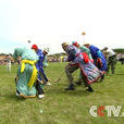 達斡爾族傳統曲棍球競技