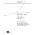 Assessment of the Ahrq Patient Safety Initiative Assessment of the Ahrq Patient Safety Initiative