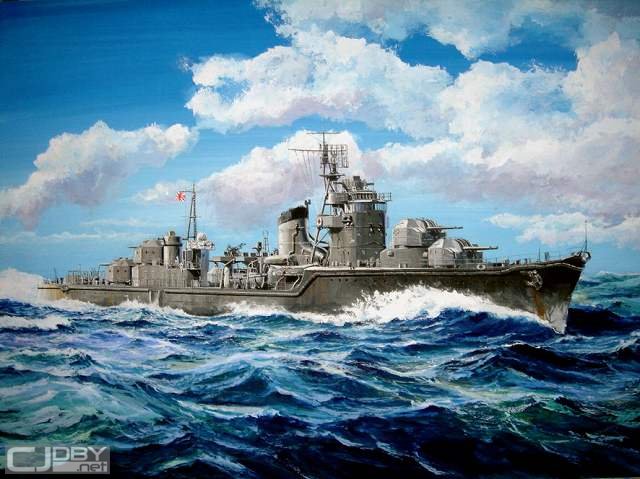 舊日本海軍秋月級防空驅逐艦