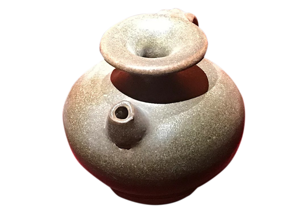 茶葉末釉執壺 茶葉末釉執壺
