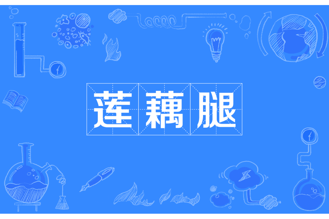 蓮藕腿 蓮藕腿