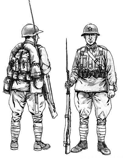 切爾尼戈夫—普里皮亞季河戰役中的士兵