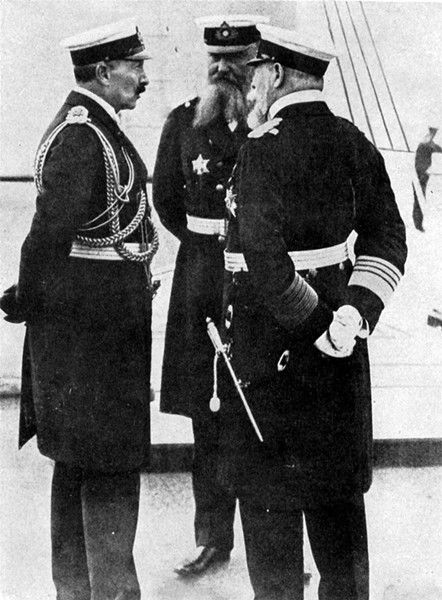 威廉二世、提爾皮茨海軍元帥、馮 赫岑多夫海軍元帥