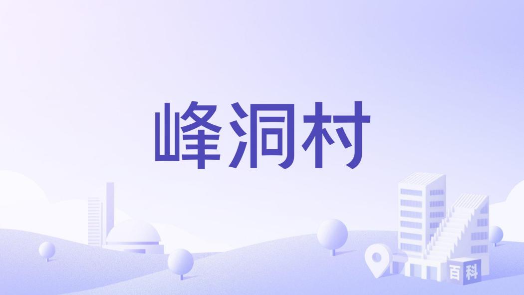 峰洞村