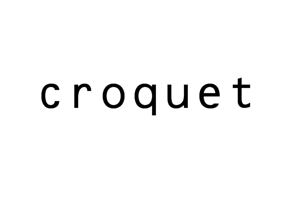 croquet(單詞義)