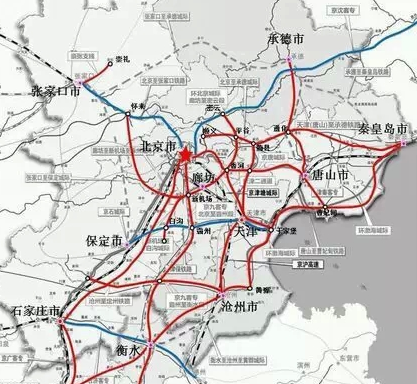 京津冀高鐵規劃