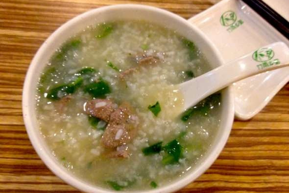 菠菜魚鬆粥 菠菜魚鬆粥