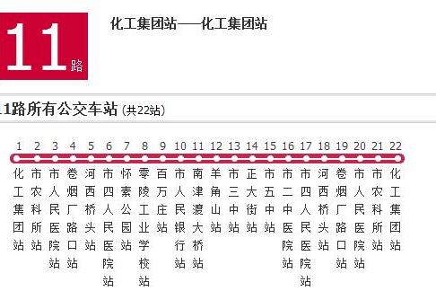 永州公交11路 永州公交11路