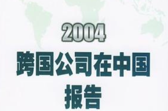 2004跨國公司在中國報告
