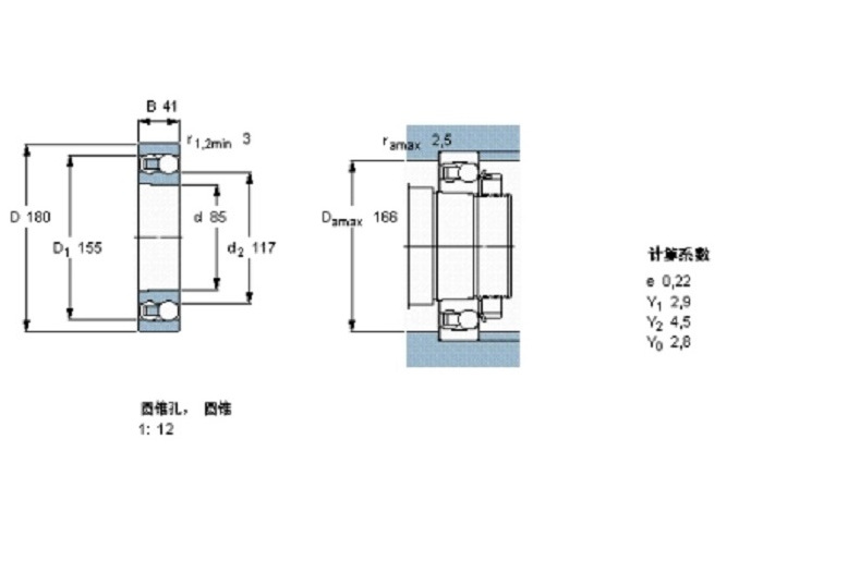 SKF 1317K軸承 SKF 1317K軸承
