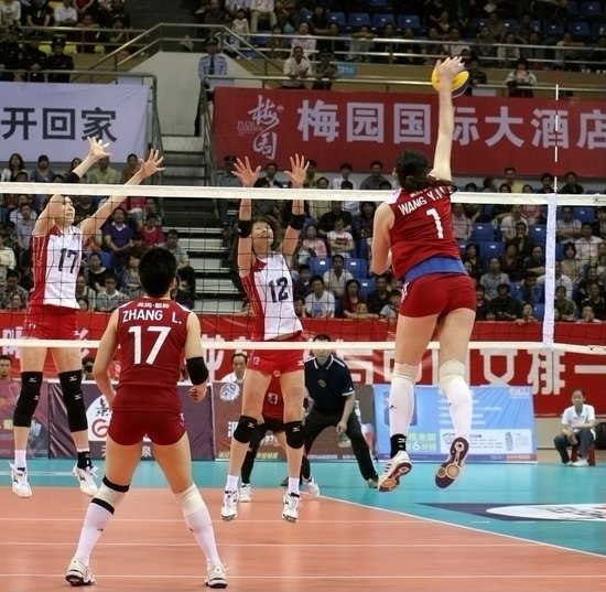 中日女排對抗賽第三場 中國回敬3-1逆轉日本1