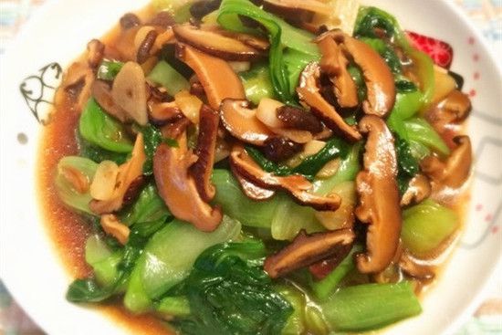 鮮炒香菇菜 鮮炒香菇菜