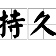 持久 持久