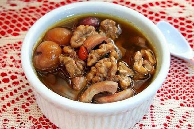 豬腰核桃湯 豬腰核桃湯